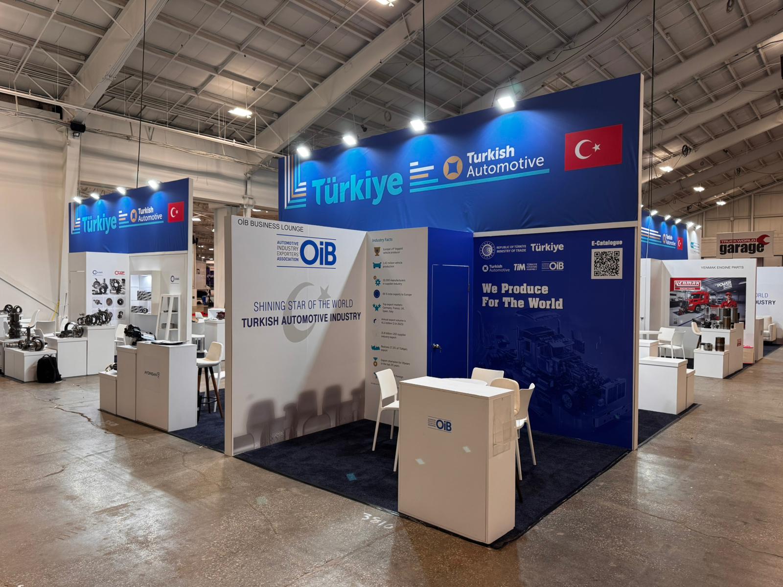 OİB booth — Turkish Automotive Industry